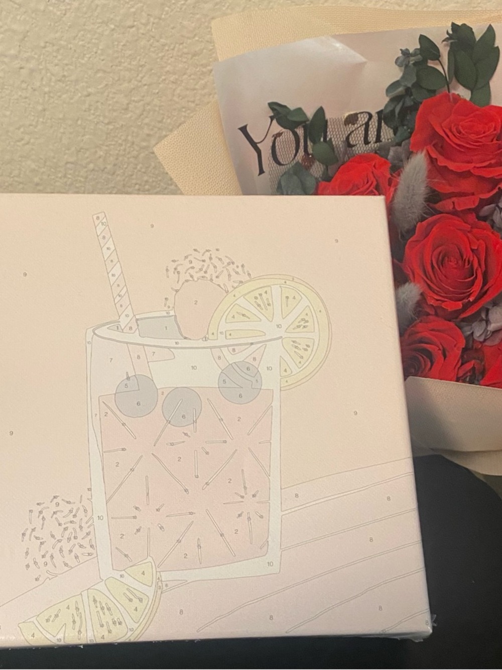 Paint by numbers easier‎ level pink lemonade